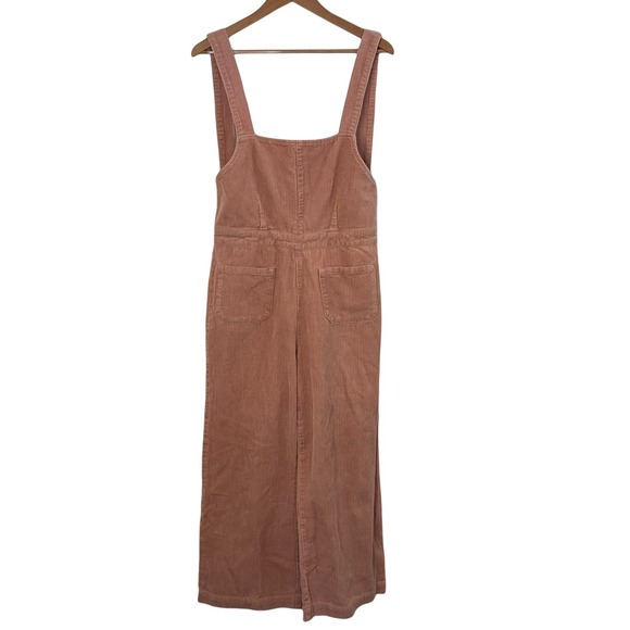 Rolla's Light pink Corduroy Admiral Cross back Jumpsuit - 12 - Picture 1 of 9